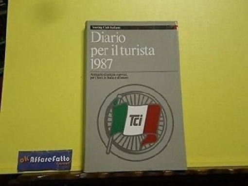 Diario Per Il Turista 1987 Aa Vv Touring Club 