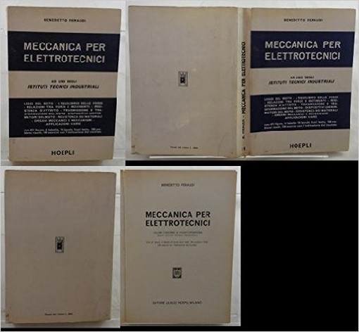 Meccanica Per Elettrotecnici  Benedetto Feraudi Hoepli 