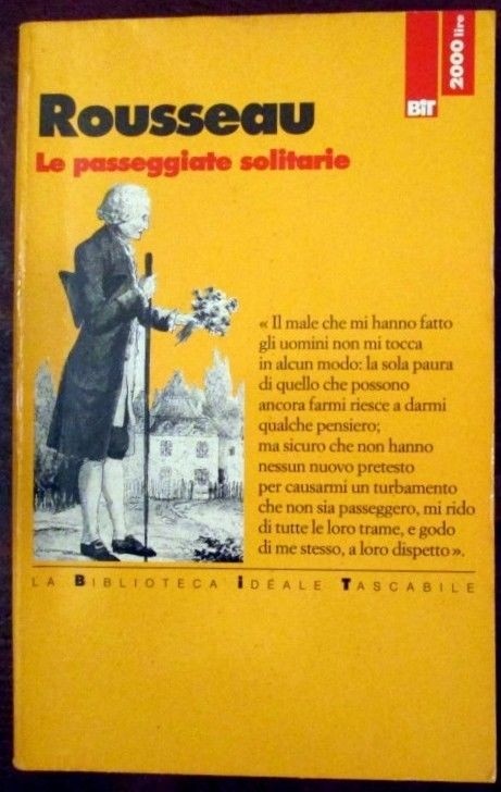Le passeggiate solitarie,François Caviglioli, Marc Francelet,Opportunity Books