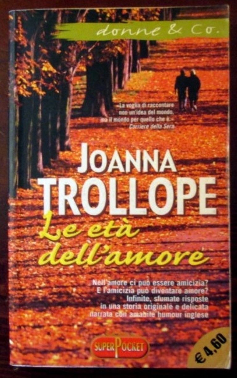 Le età dell'amore,Joanna Trollope,RL Libri su licenza RCS Libri