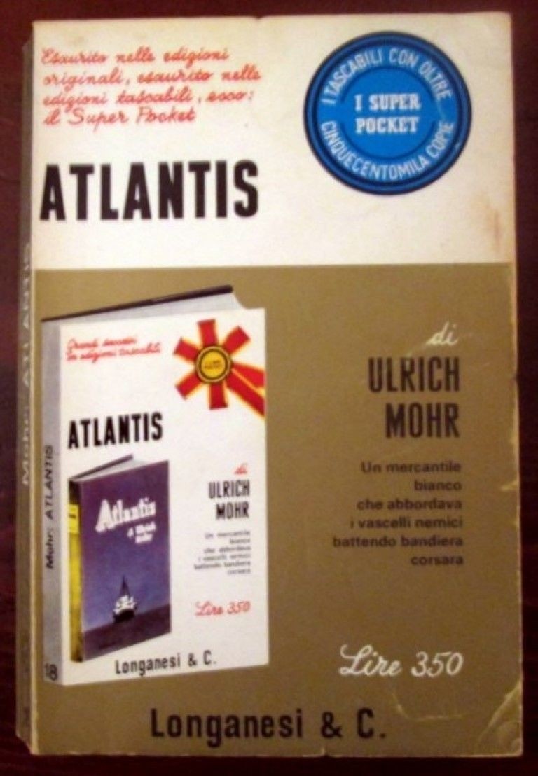 Atlantis,Ulrich Mohr,Longanesi & C.