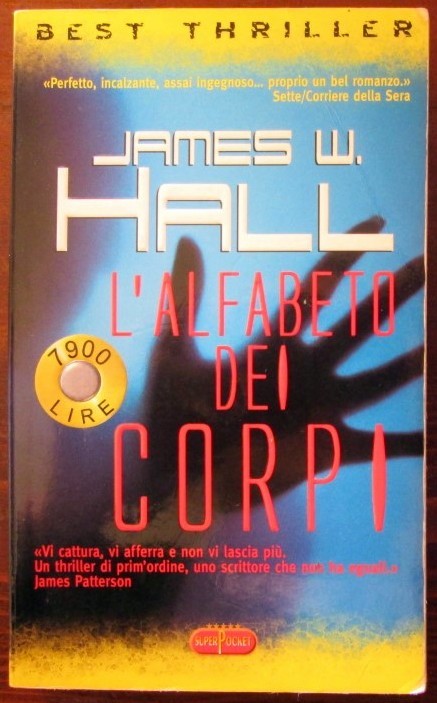 L'alfabeto dei corpi,Hall James W.,Rizzoli