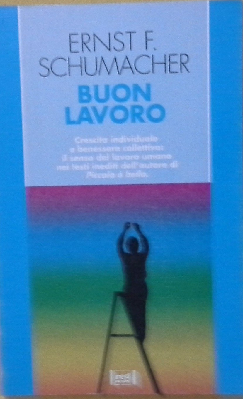 Buon Lavoro Schumacher, Ernst Friedrich Red Edizioni