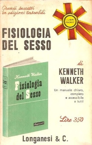 Libri Poket Fisiologia Del Sesso Kenneth Walker Walker Longanesi 