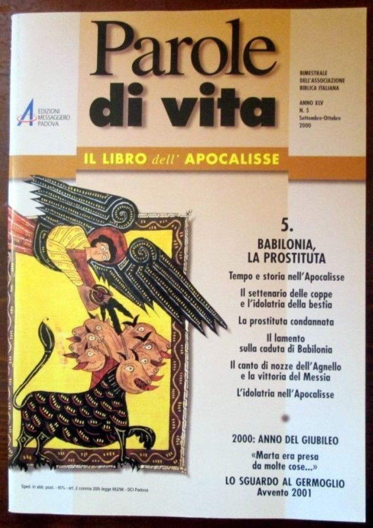 PAROLE DI VITA-Babilonia, la prostituta n.5,Mauro Orsatti,Edizioni Messaggero Padova