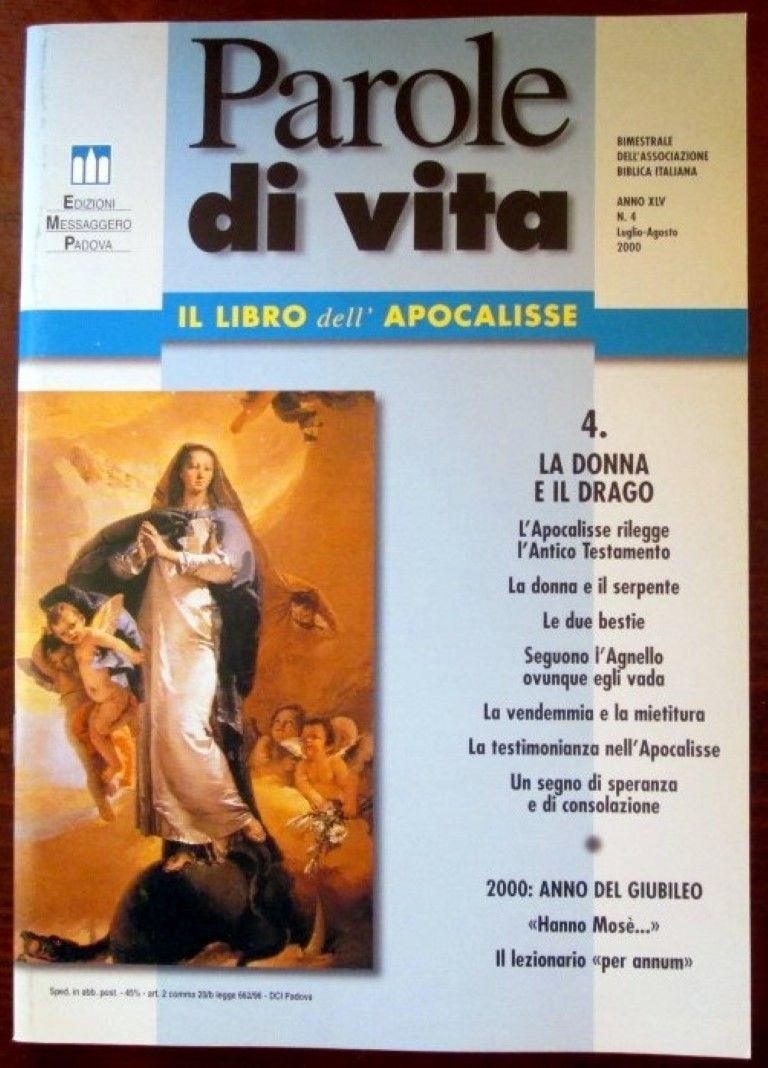 PAROLE DI VITA-La donna e il drago n.4,Michelangelo Piotto,Edizioni Messaggero Padova