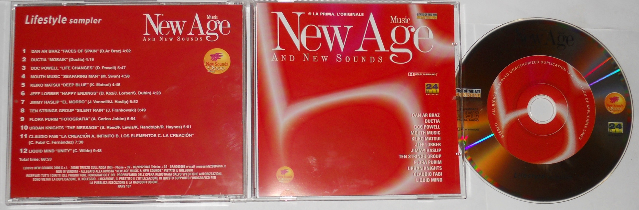 New Age Music & New Sounds Vol. 107: Lifestyle - CD Editoriale