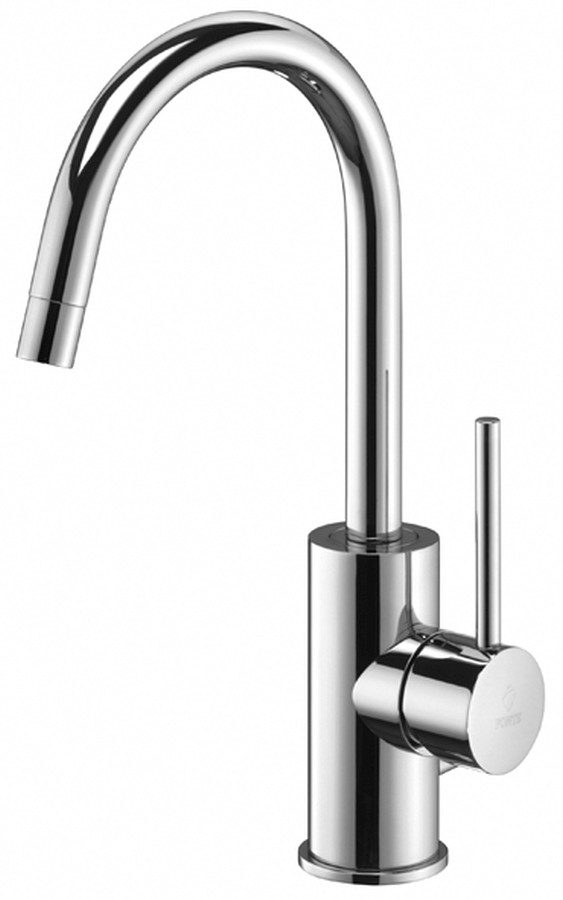 LIGHT Miscelatore lavabo girevole Scarico Automatico 1' canna d.18 ombrello lavabo