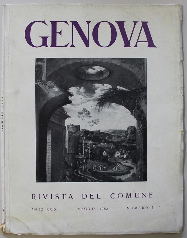 GENOVA. Rivista del Comune, anno XXIX, Maggio 1952, N.5