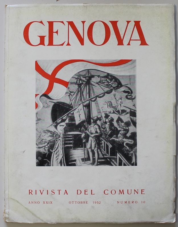 GENOVA. Rivista del Comune, anno XXIX, Ottobre 1952, N.10