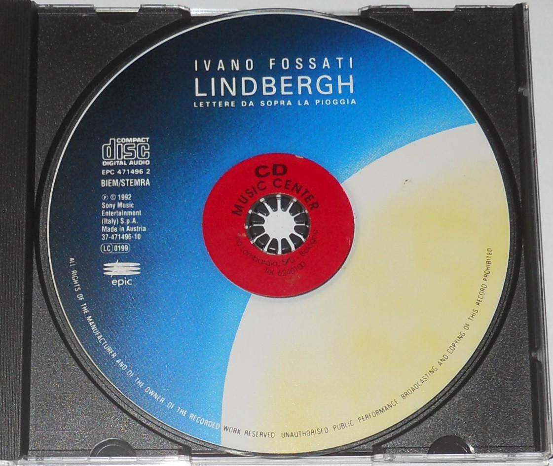 Ivano Fossati - Lindbergh Lettere da sopra la pioggia