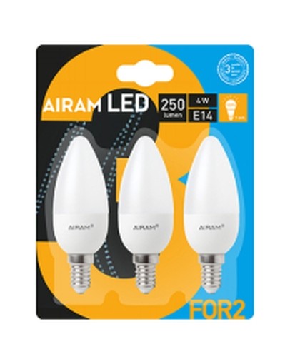LAMPADE LED OLIVA OP.4W E14 3PZ