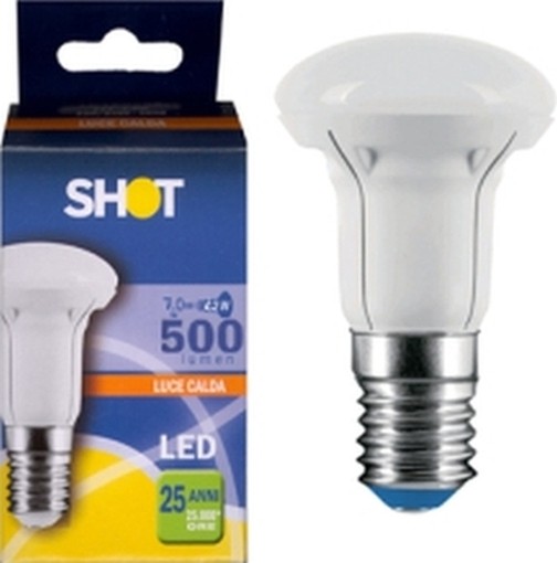 SHOT LAMPADE LAMPADINE LED REFLECTOR R63 E27 7W