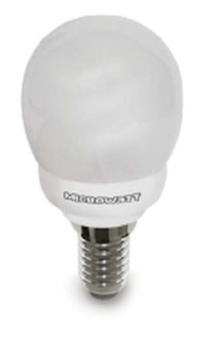 LAMPADE LAMPADINE RISPARMIO ENERGETICO MW SFERA E14 9W