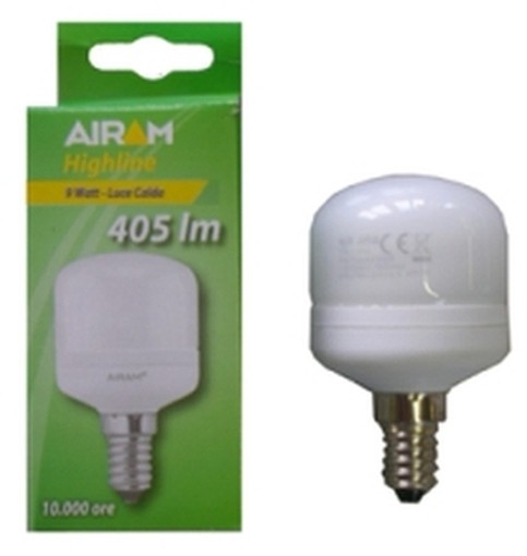 AIRAM LAMPADE LAMPADINE RISPARMIO ENERGETICO SOFT W. E14 405LM 9W