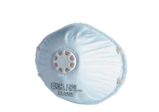 PEZZI 15-MASCHERE ANTIPOLVERE BLS 129B FFP2 CON VALVOLA
