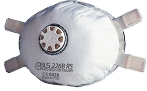 PEZZI 5-MASCHERE ANTIPOLVERE BLS 226B RS FFP2 CON VALVOLA