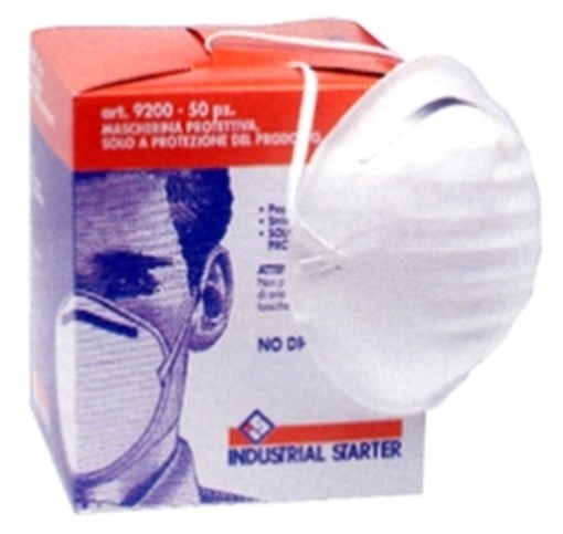 PEZZI 50-MASCHERE ANTIPOLVERE 9200