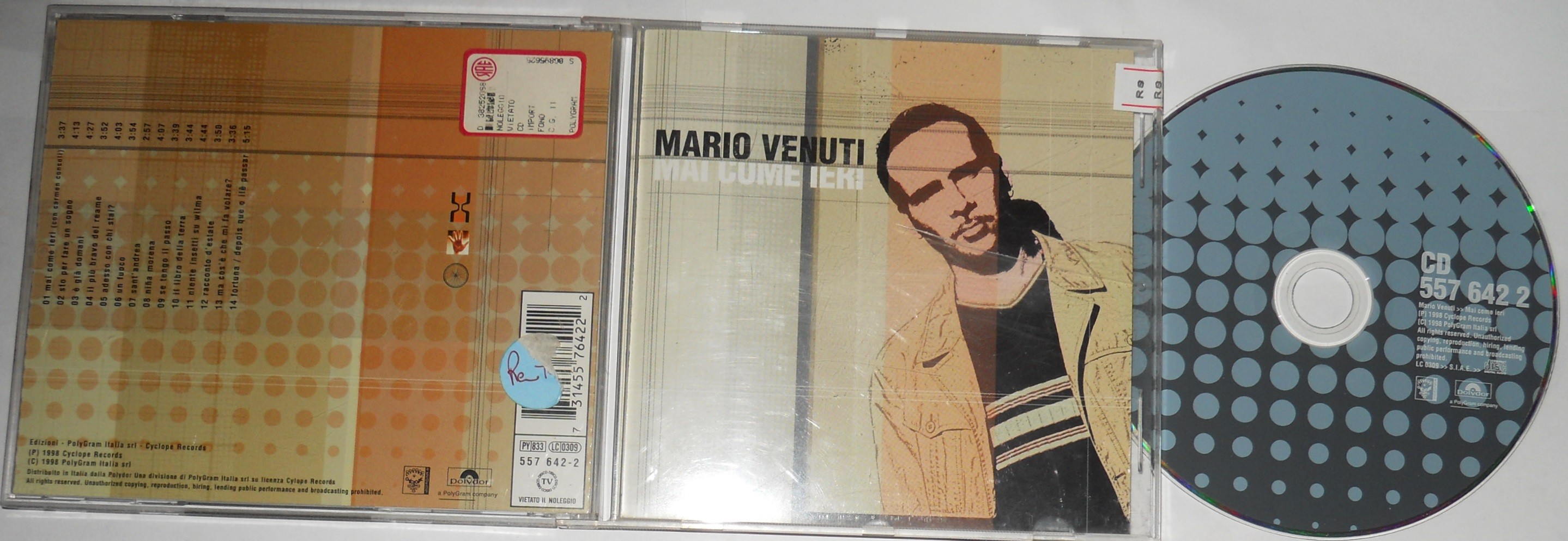 Mario Venuti - Mai Come Ieri