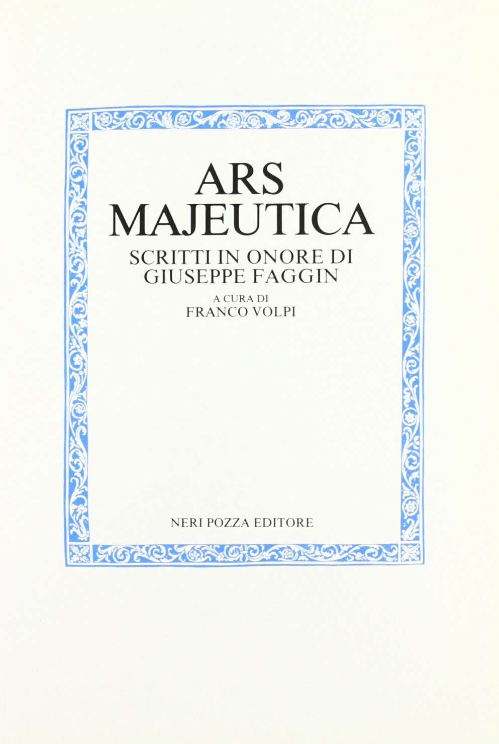 ARS MAJEUTICA