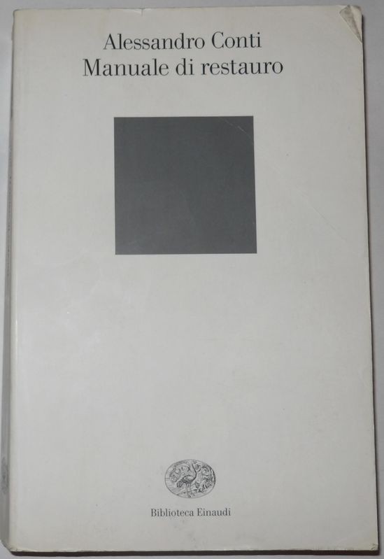 Manuale di restauro