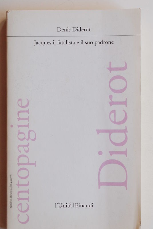 Jacques il fatalista e il suo padrone