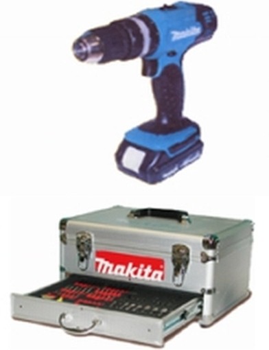TRAPANI A BATTERIA A PERCUSSIONE MAKITA DHP453RYEX 18VLI