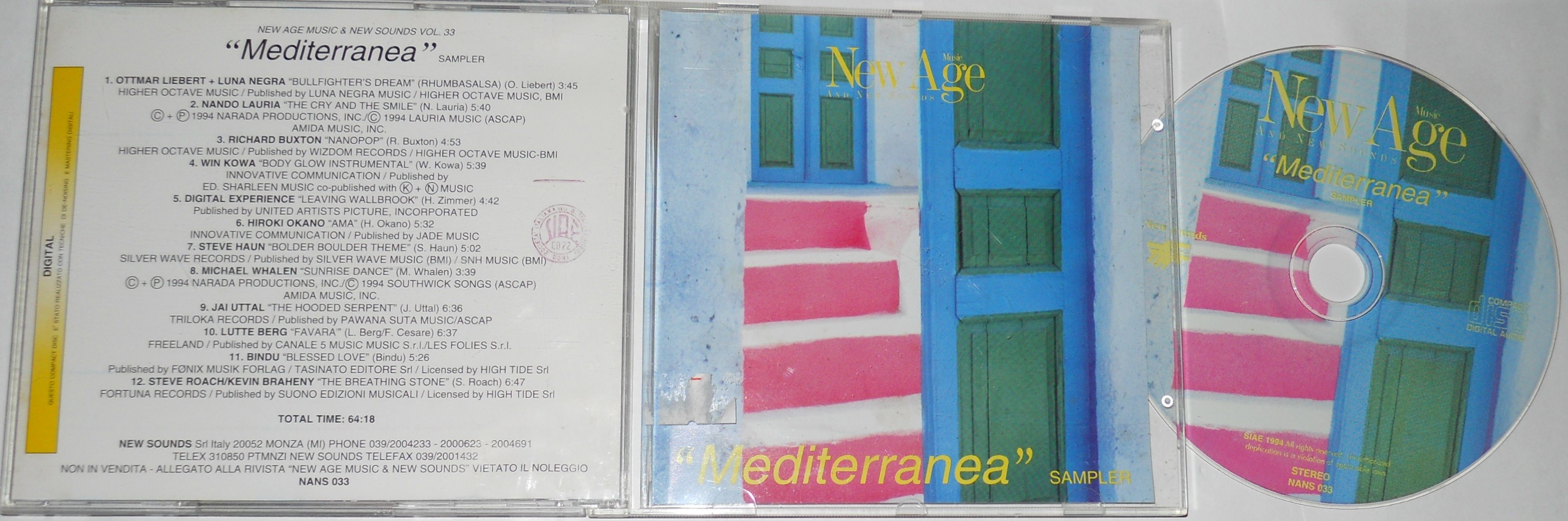 New Age Music & New Sounds Vol. 33: Mediterranea