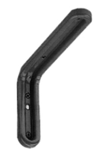 PEZZI 10-REGGI MENSOLE FUTURA CM.25 NERE