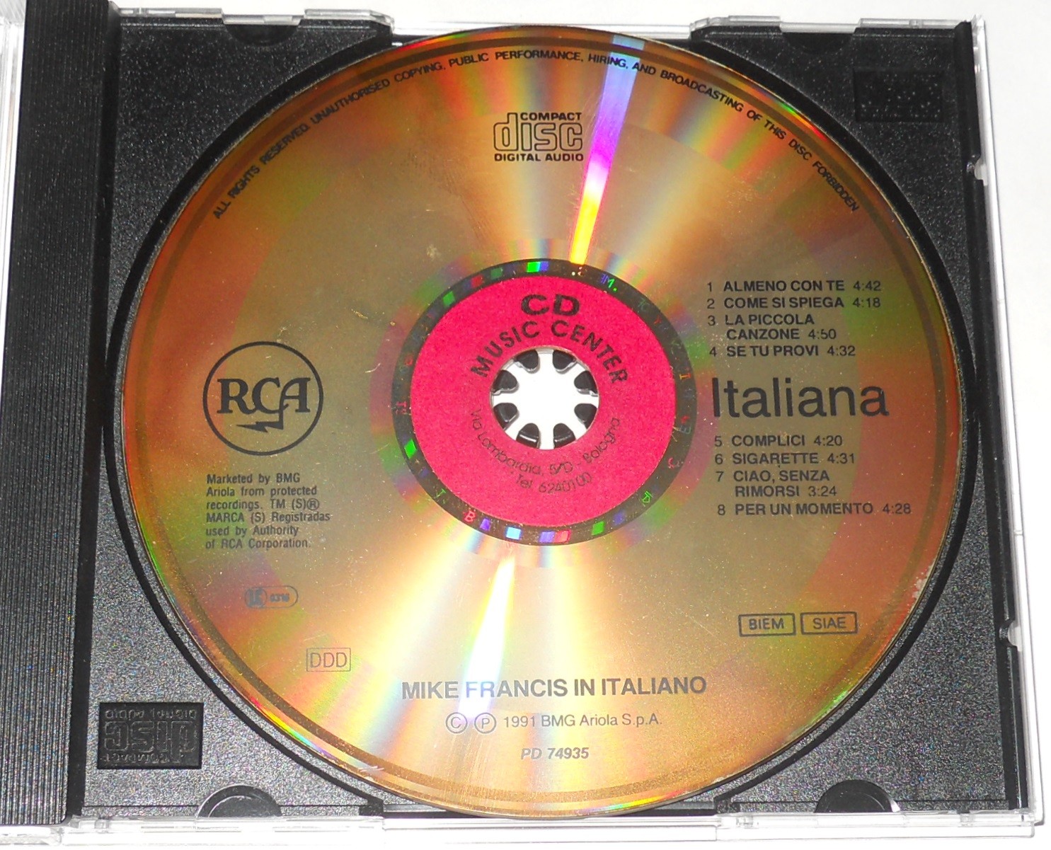 Mike Francis - Mike Francis in Italiano 