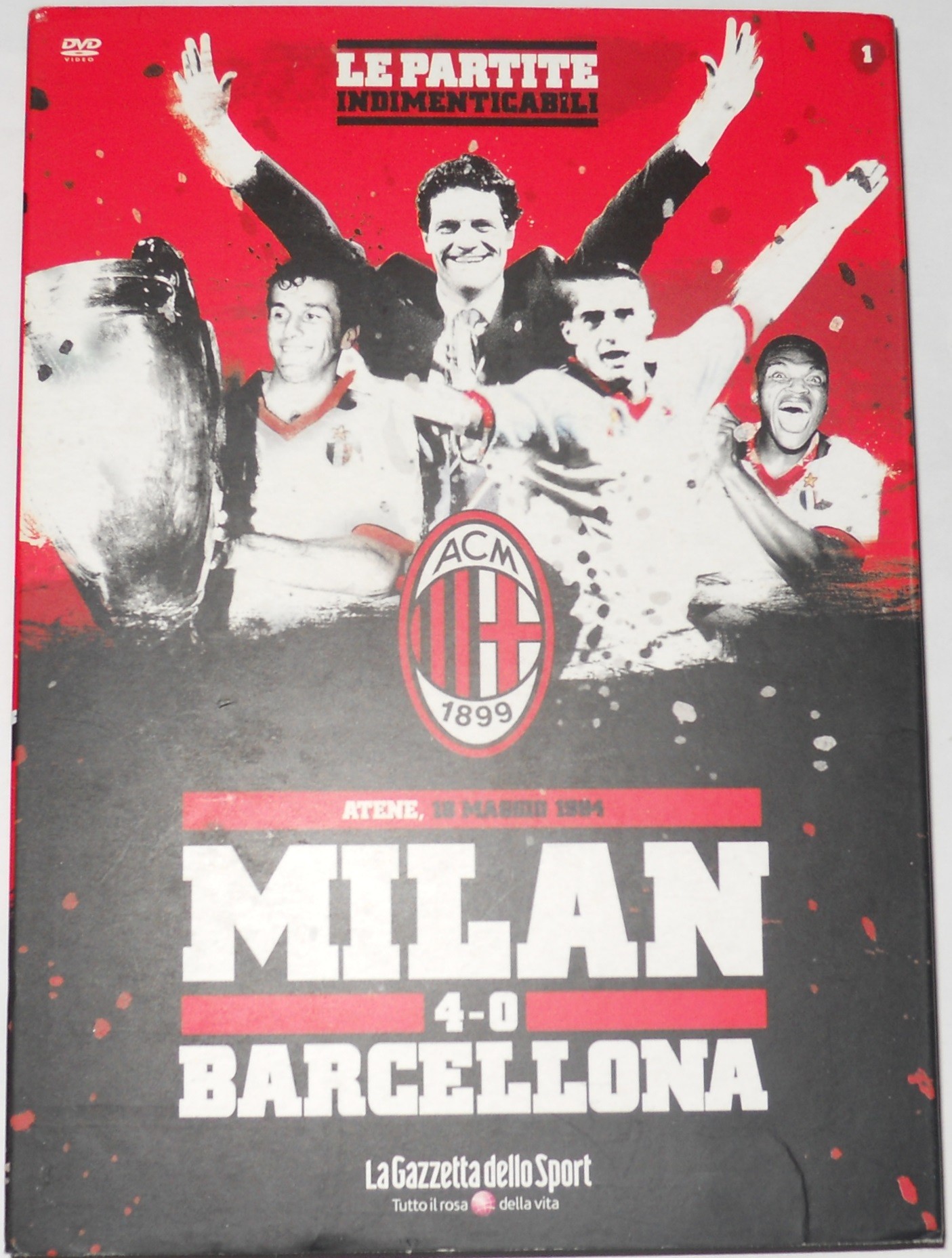 Milan - Barcellona 4-0 - LE PARTITE INDIMENTICABILI AC MILAN - DVD