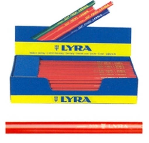 PEZZI 100-MATITE LYRA FALEGNAME ROSSE 333/18