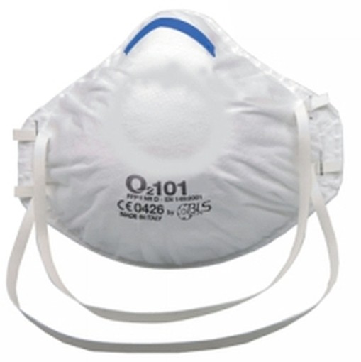 PEZZI 20-MASCHERE ANTIPOLVERE BLS O2 101 FFP1 SENZA VALVOLA