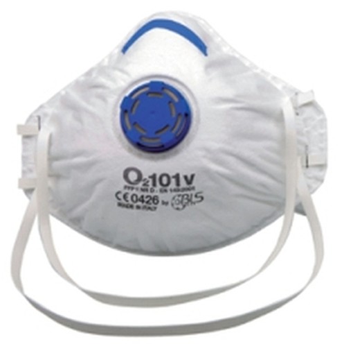 PEZZI 20-MASCHERE ANTIPOLVERE BLS O2 101V FFP1 CON VALVOLA