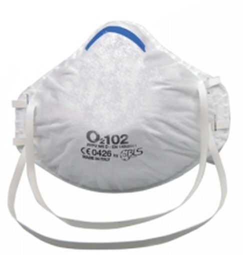 PEZZI 20-MASCHERE ANTIPOLVERE BLS O2 102 FFP2 S/V