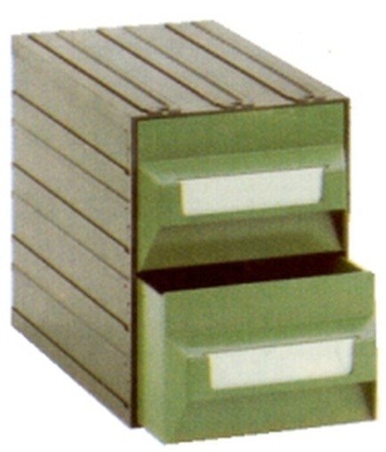 CASSETTIERE MOBIL PLASTIC MOBIL 2 2CASS.