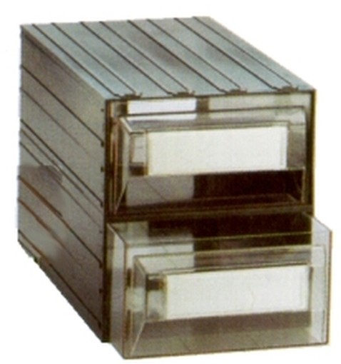 CASSETTIERE MOBIL PLASTIC T40 2 CASSETTI