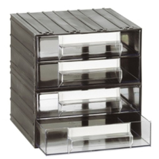 CASSETTIERE MOBIL PLASTIC T43 4 CASSETTI