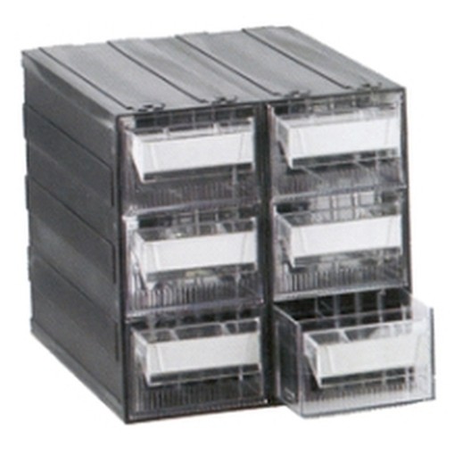 CASSETTIERE MOBIL PLASTIC T/L 6 CASSETTI