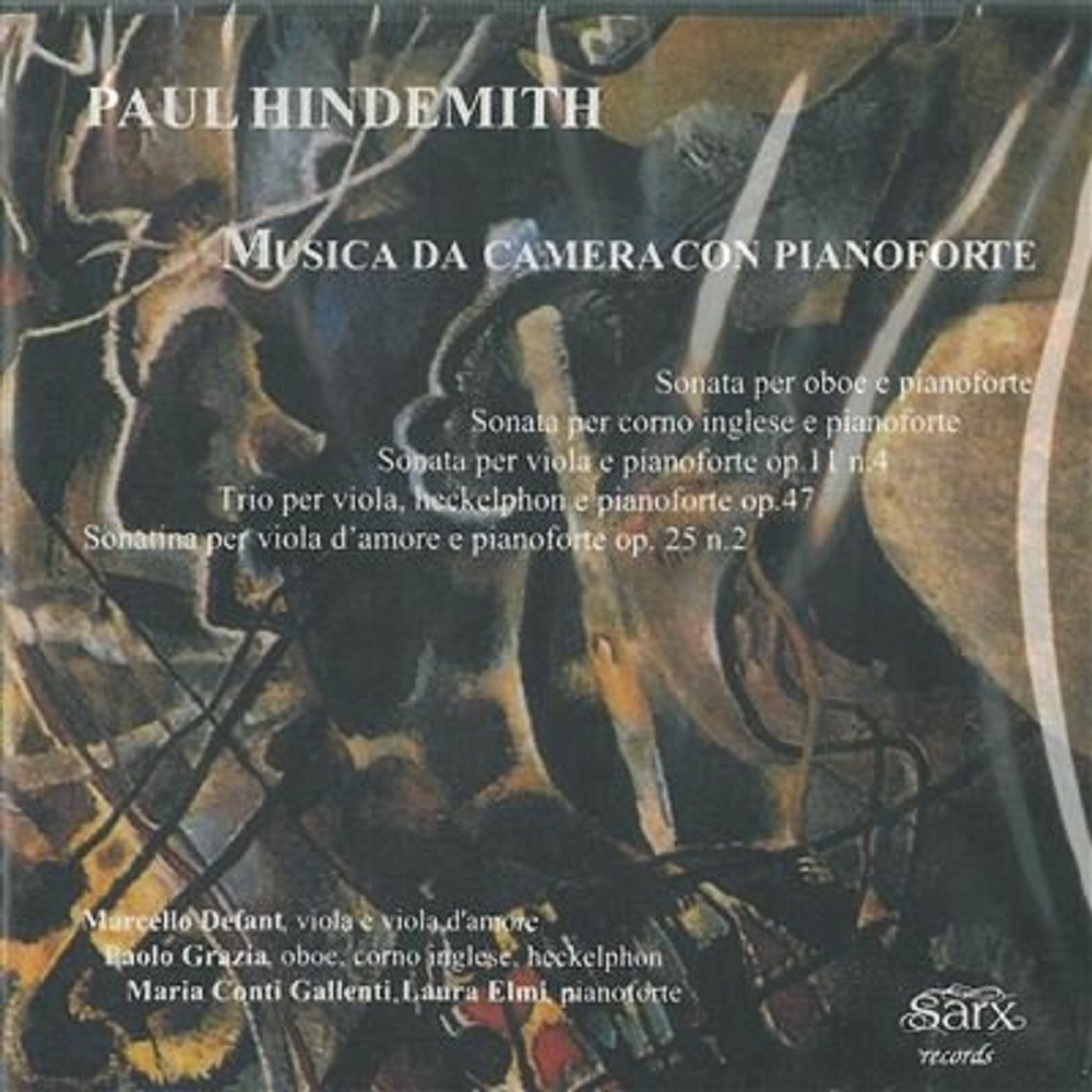 Paul Hindemith - Musica Da Camera Pianoforte
