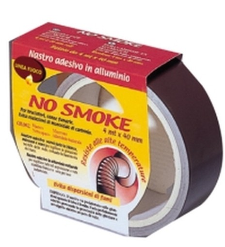 NASTRO ALLUMINIO NO SMOKE MARRONE 4X40