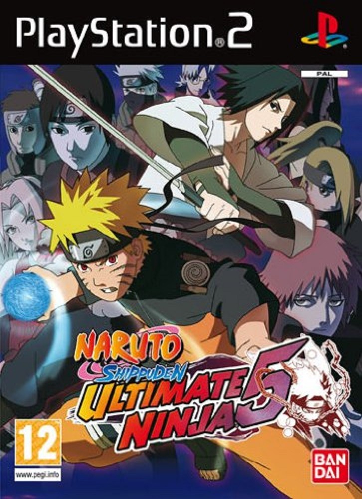 Naruto Shippuden Ultimate Ninja 5 - Italiano -  PlayStation 2 PS2