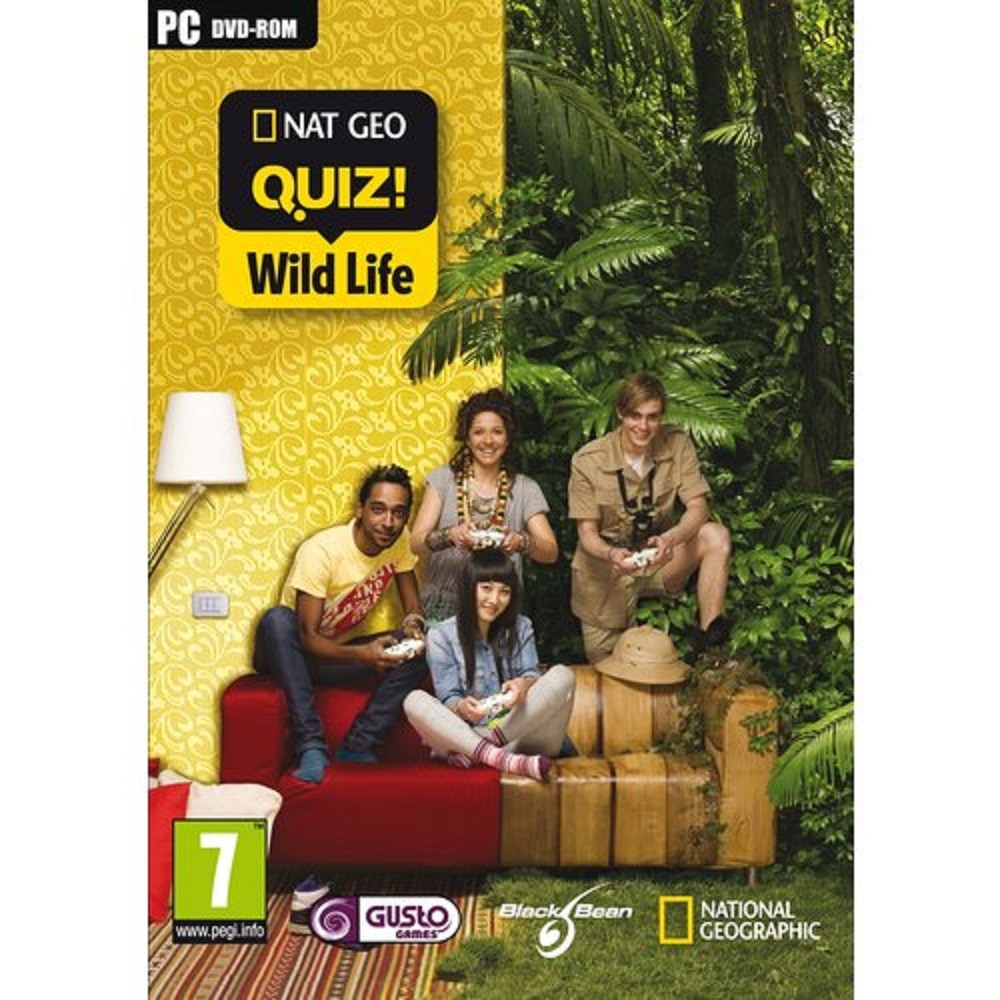 Nat Geo Quiz! Wild Life - PC DVD-ROM Windows