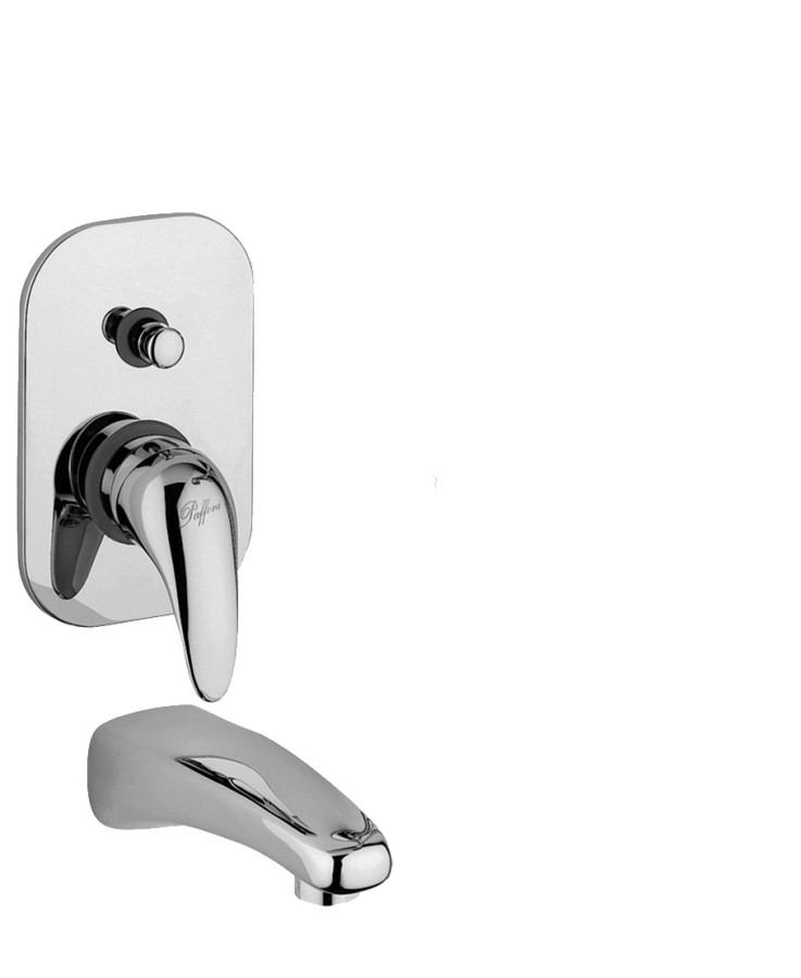 NETTUNODUE Gruppo incasso con deviatore + bocca/duplex NETTUNOdue