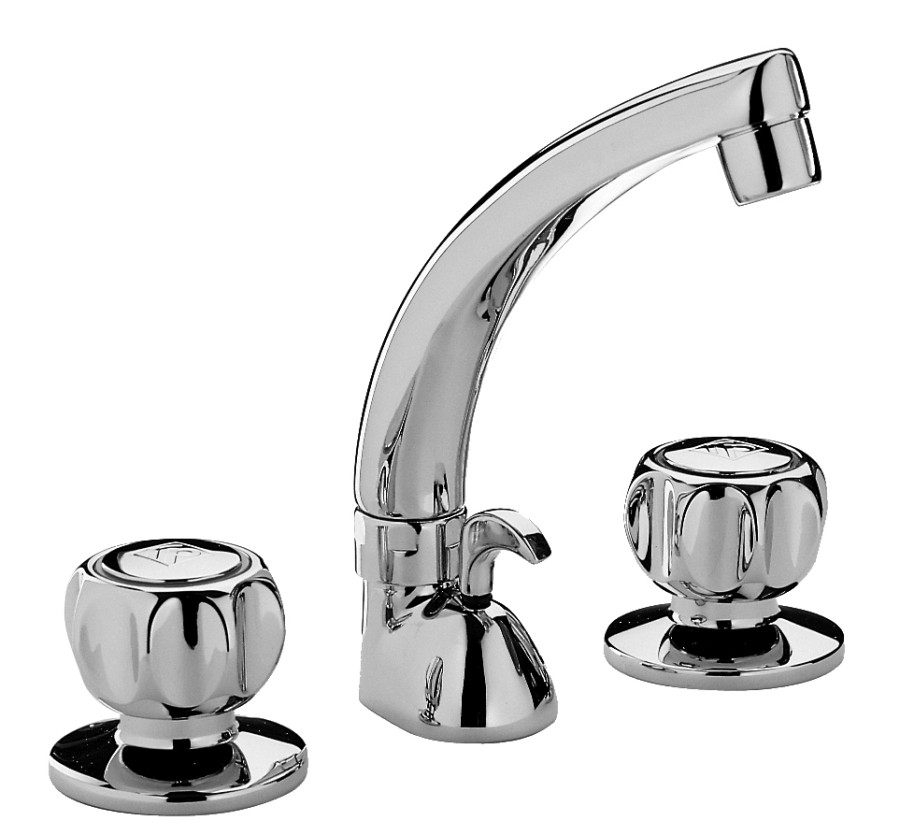 NILO Batteria lavabo Scarico Automatico girevole