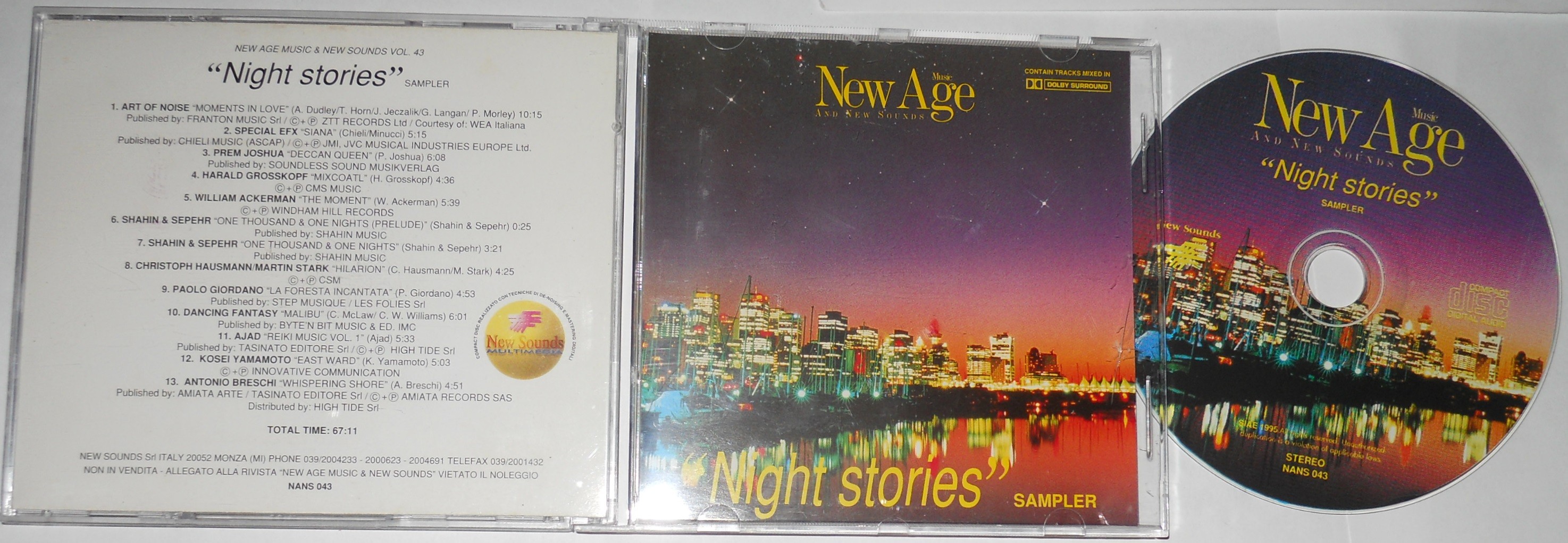 New Age Music & New Sounds Vol. 43: Night Stories