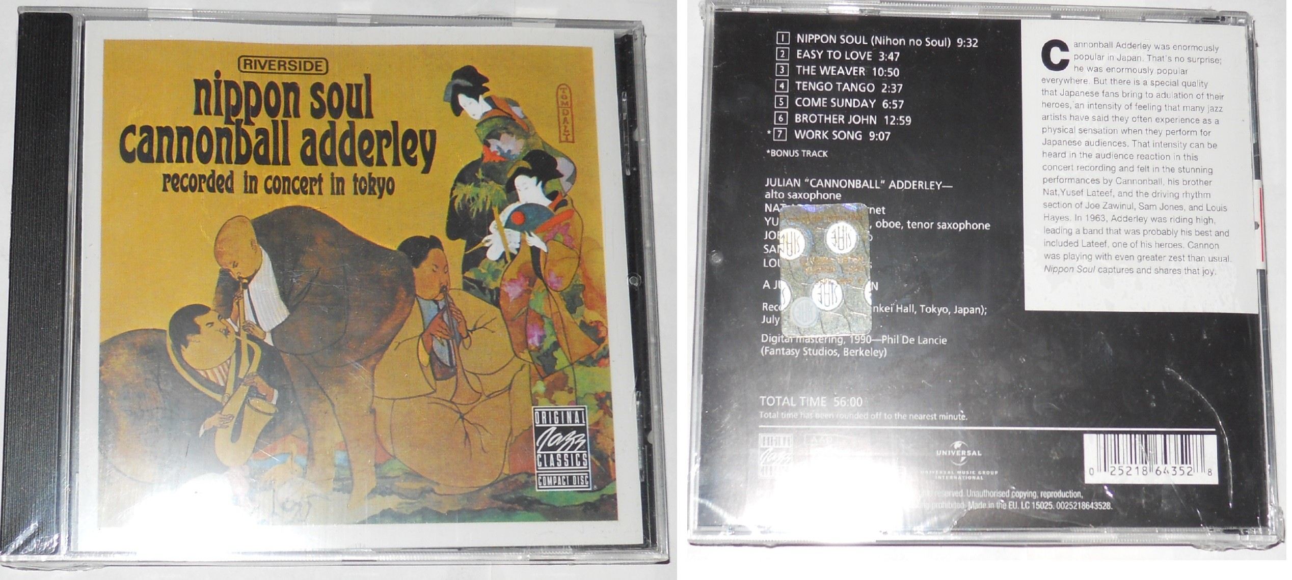 Cannonball Adderley Sextet - Nippon Soul
