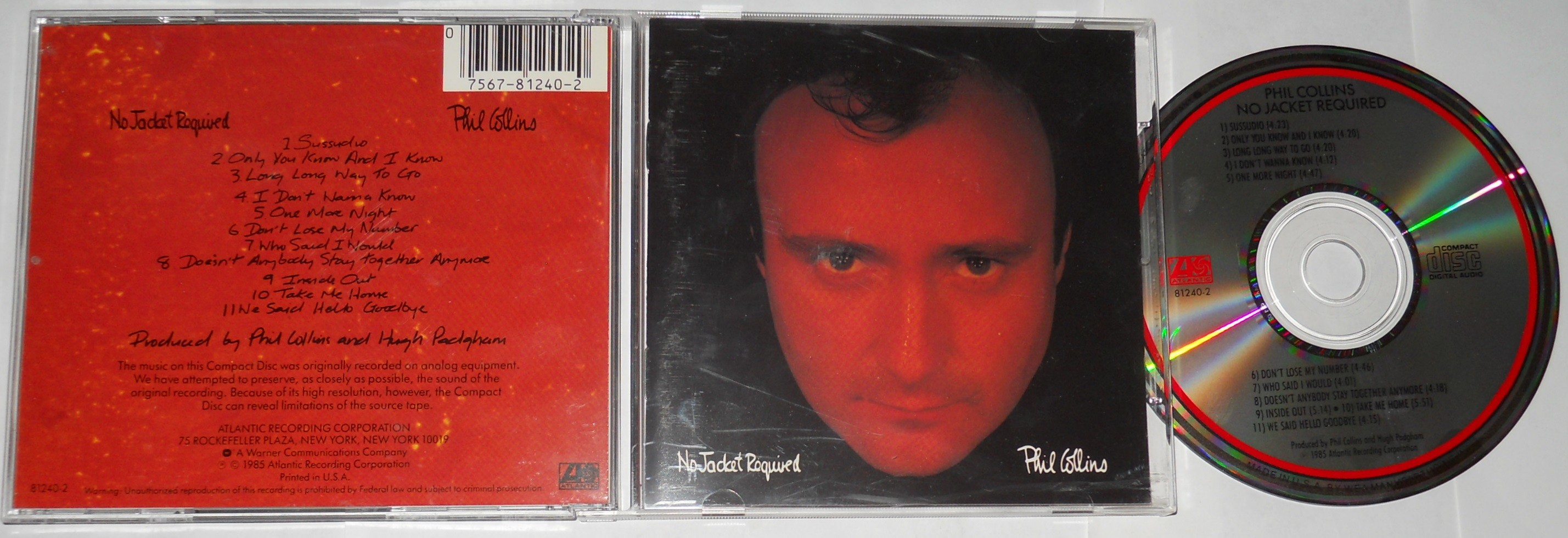 Phil Collins - No Jacket Required