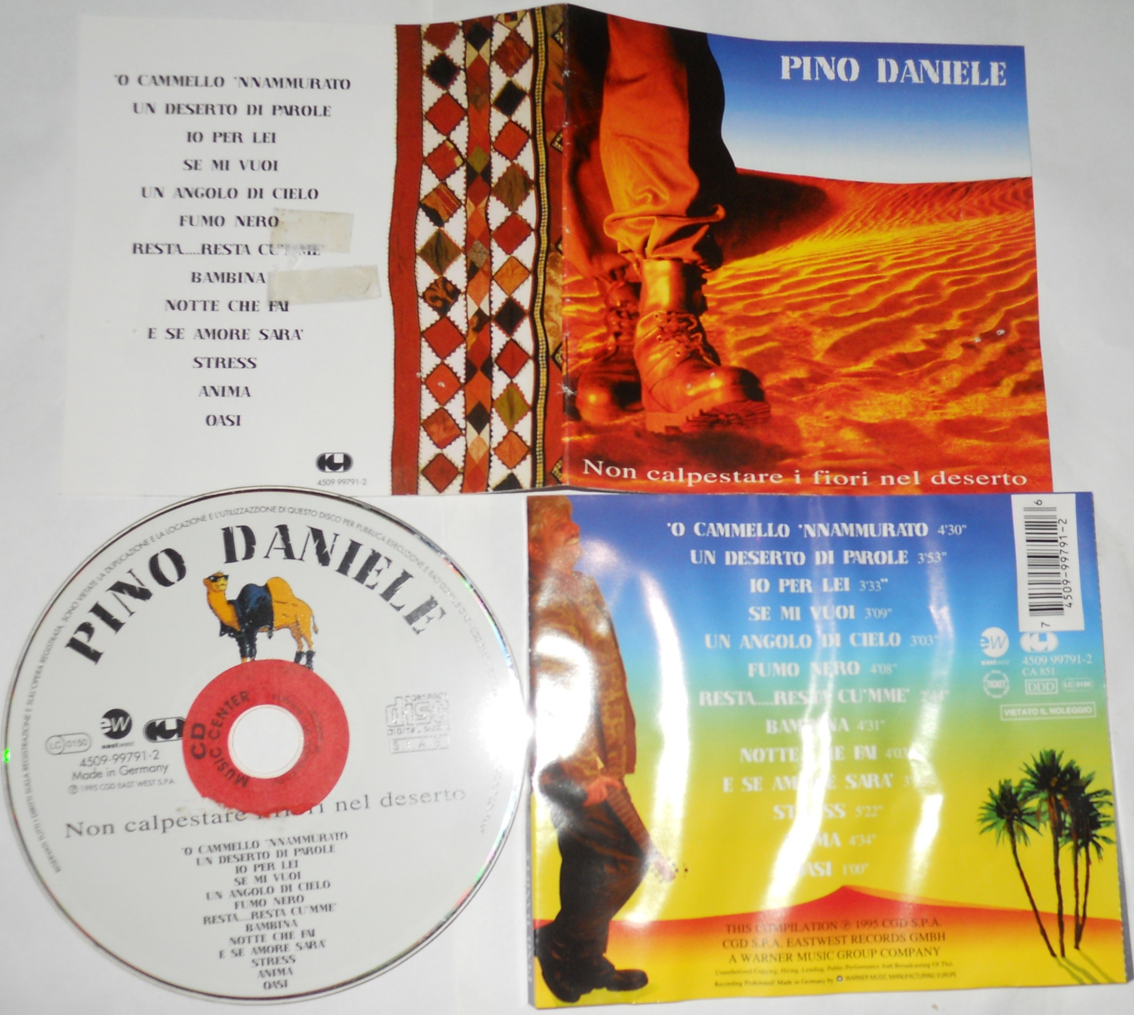 Pino Daniele - Non Calpestare I Fiori Nel Deserto