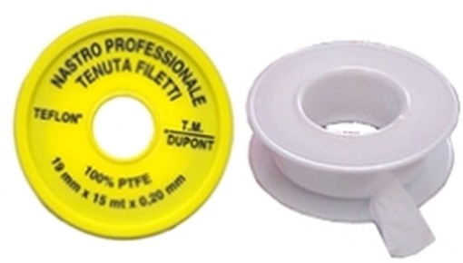PEZZI 30-NASTRO TEFLON MM.19X15M.X0,2